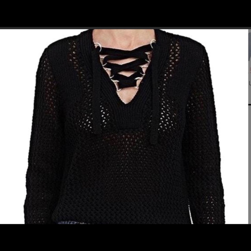 Derek Lam 10 Crosby Black Sweater